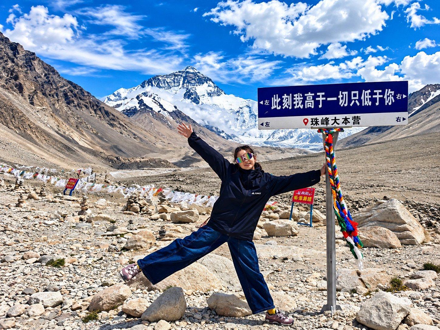 The Everest Base Camp sign