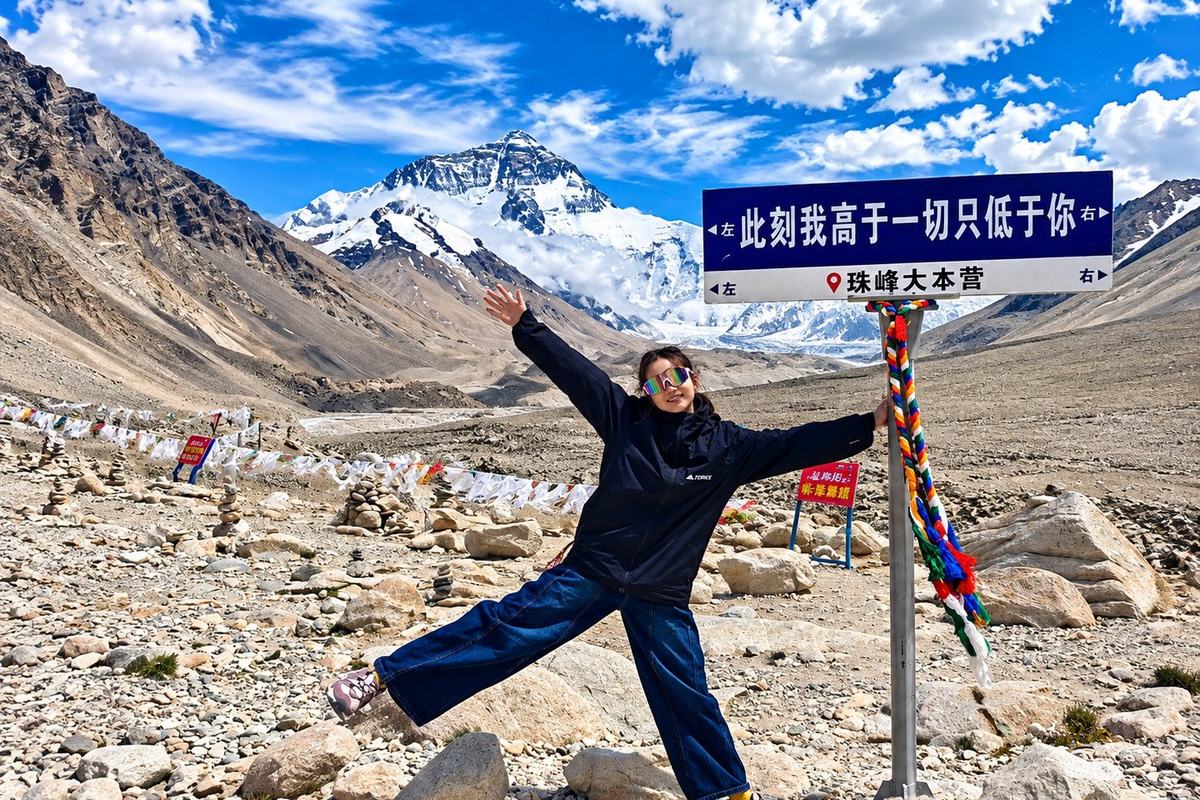 The Everest Base Camp sign