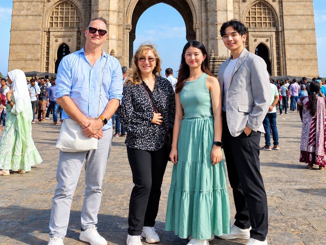Below the Gateway of India