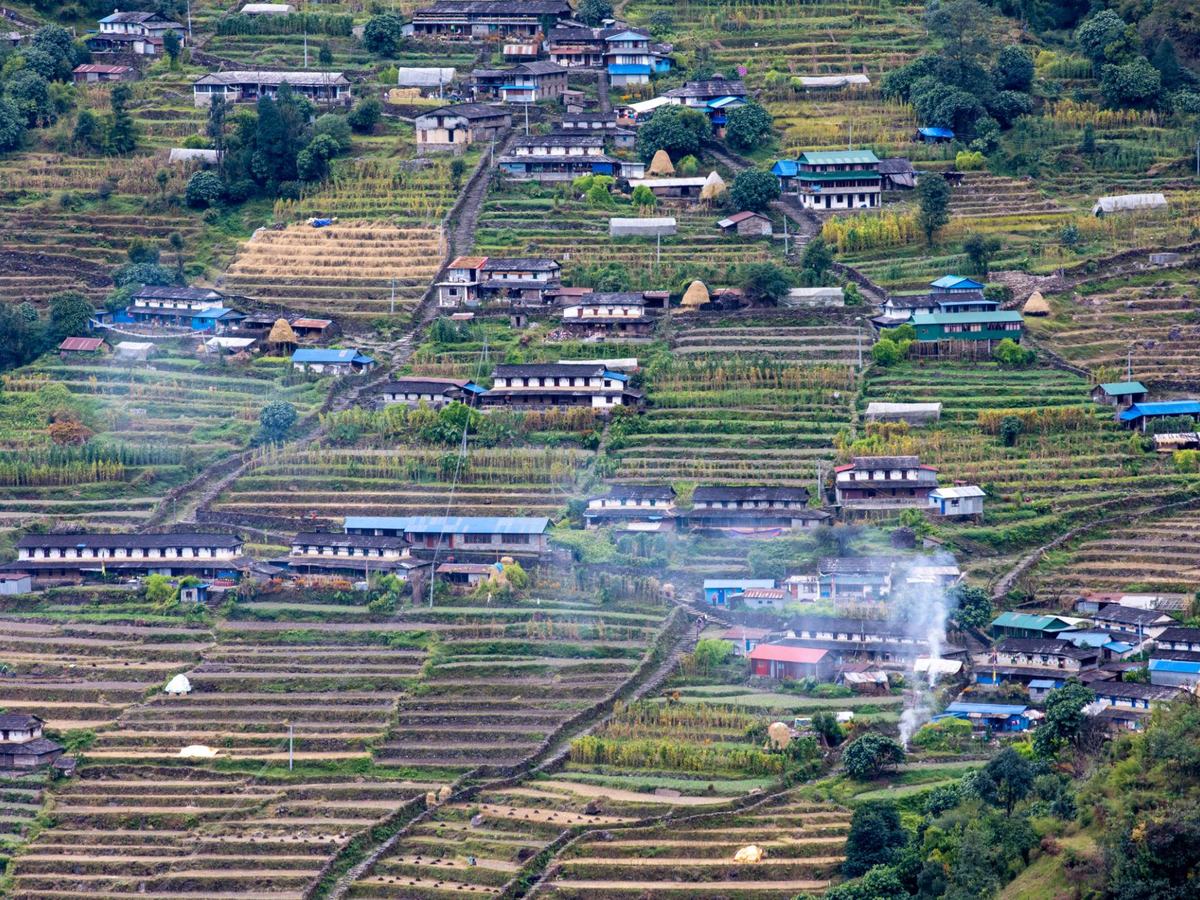 Hills in Jhinu Danda