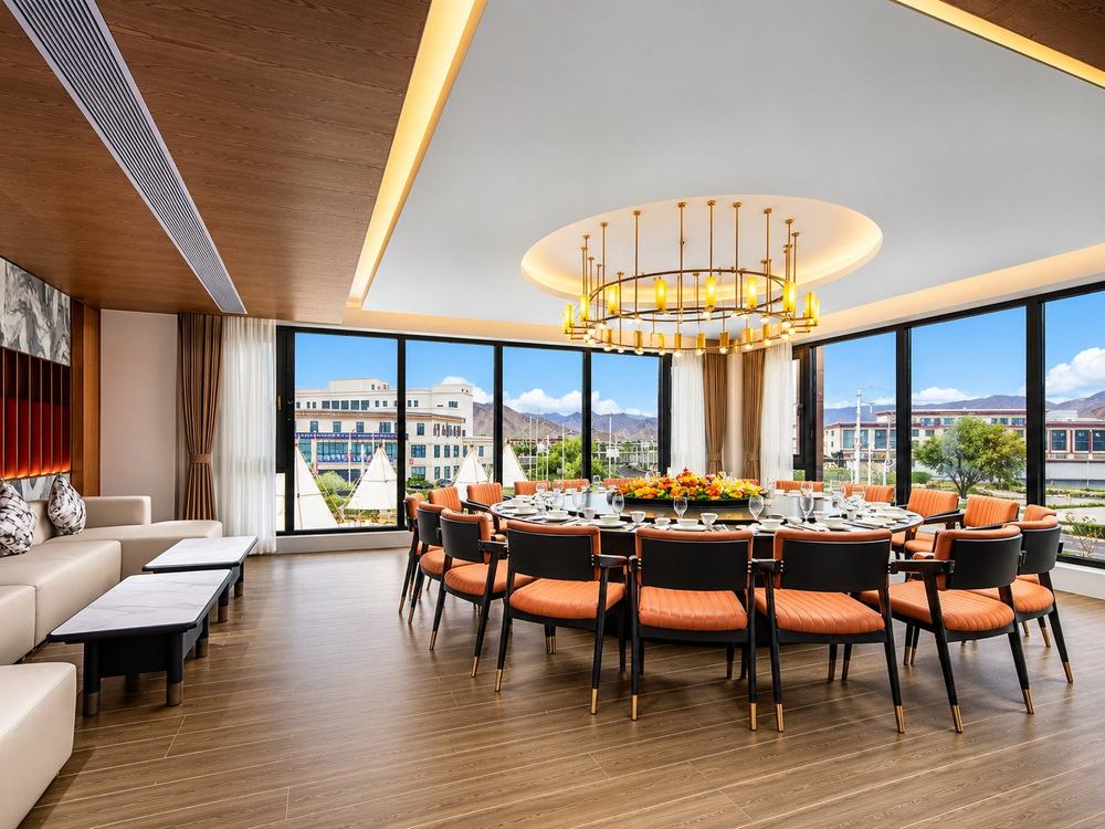 Shigatse Cangyu Yabu Hotel – Private dining room