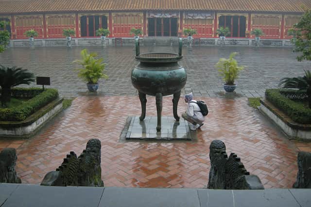 Courtyard of the Imperial City, Hue