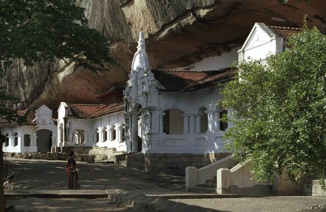 Dambulla cave temple, Sri Lanka