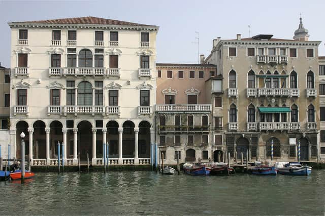 Palaces along the Grand Canal, Venice