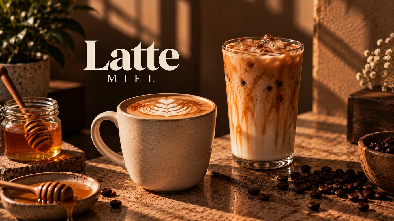 Honey latte - Image 1