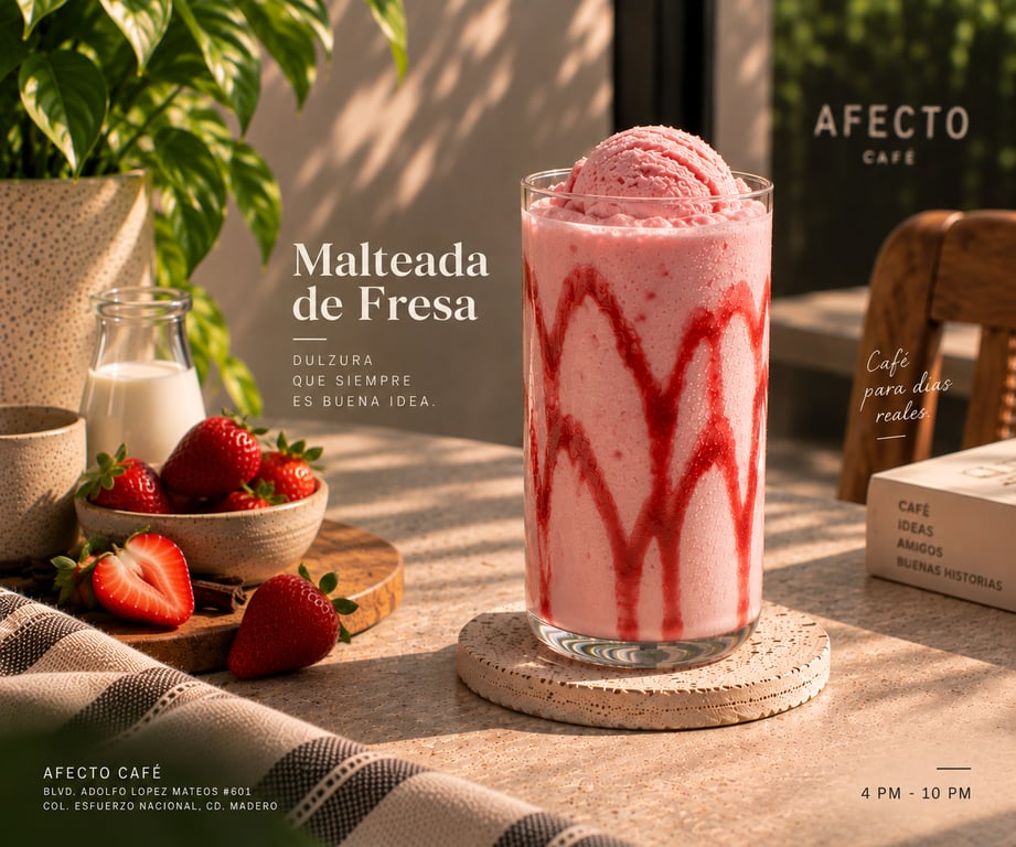 malteada de fresa - Image 1