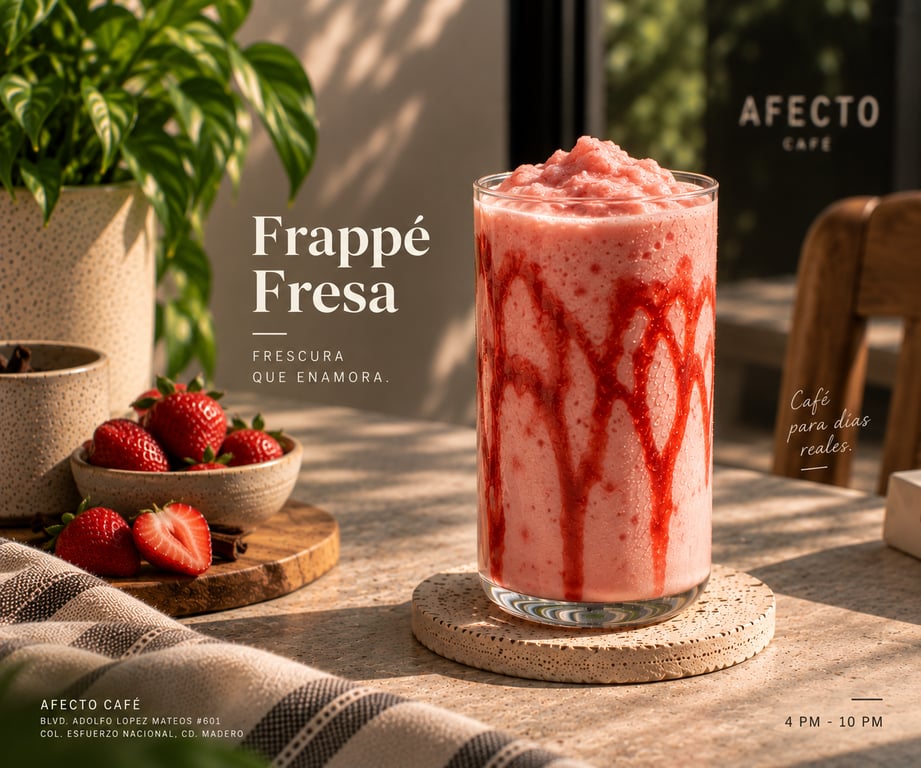 frappe de fresa - Image 1