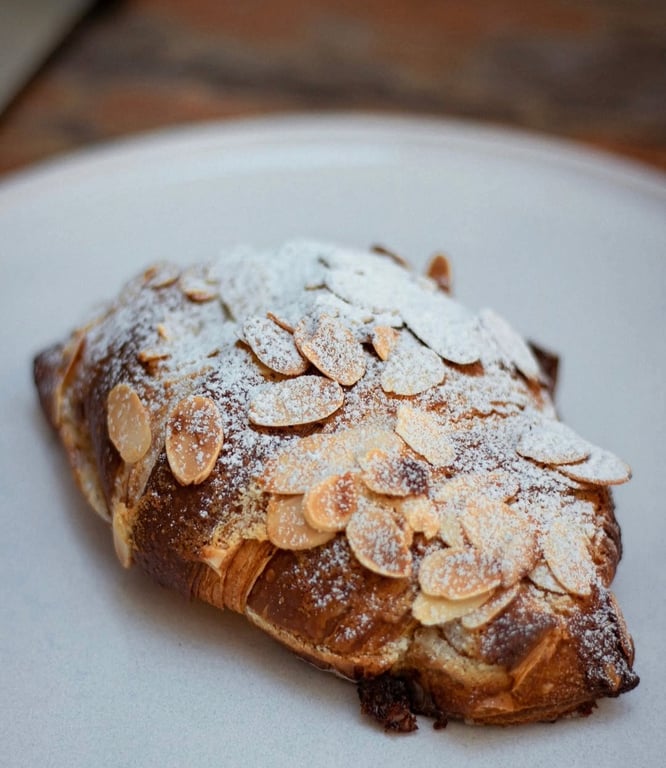 Croissant almendras