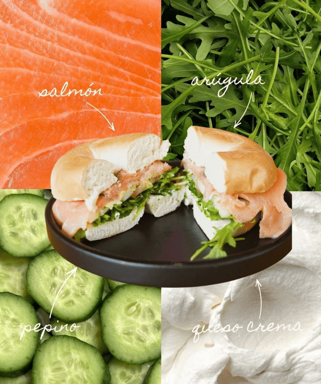 Bagel Salmon Cream - Image 1