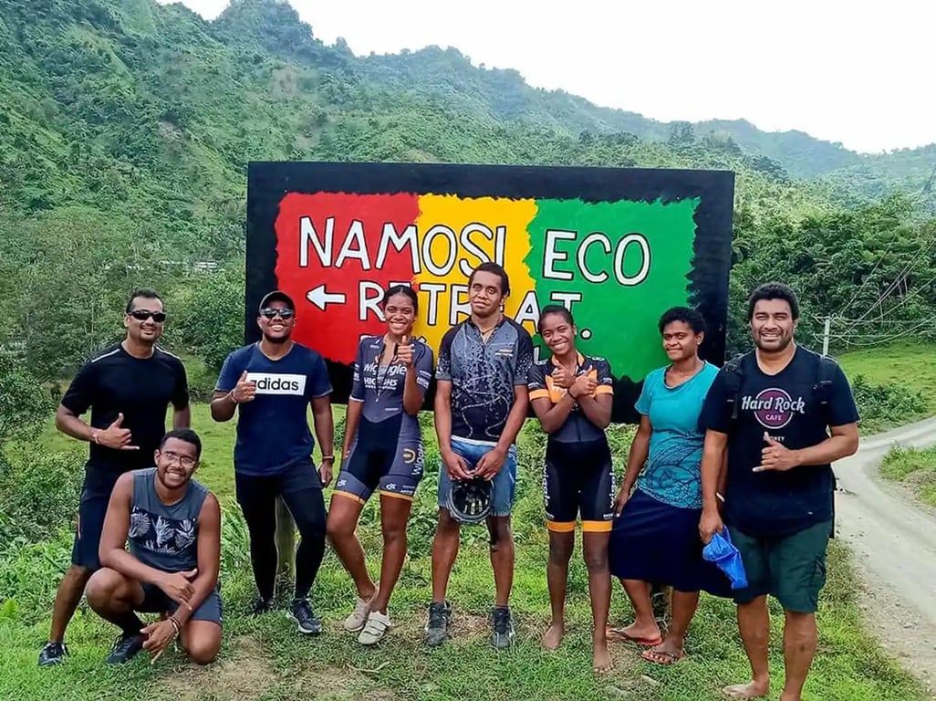 mountain biking on the namosi highlands