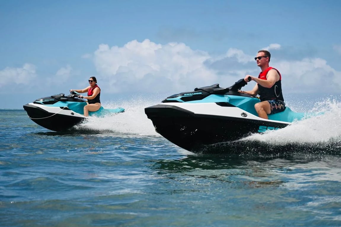 enjoy a jet ski safari as a couple