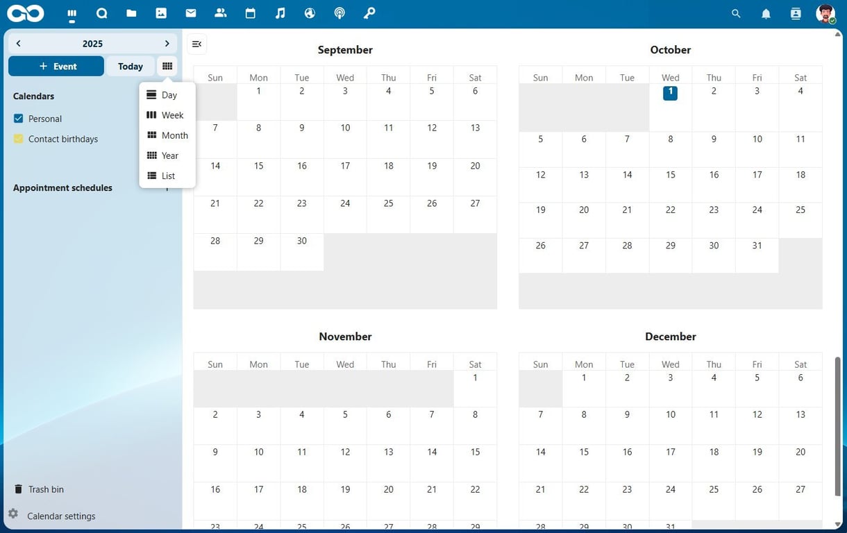 Nextcloud Calendar