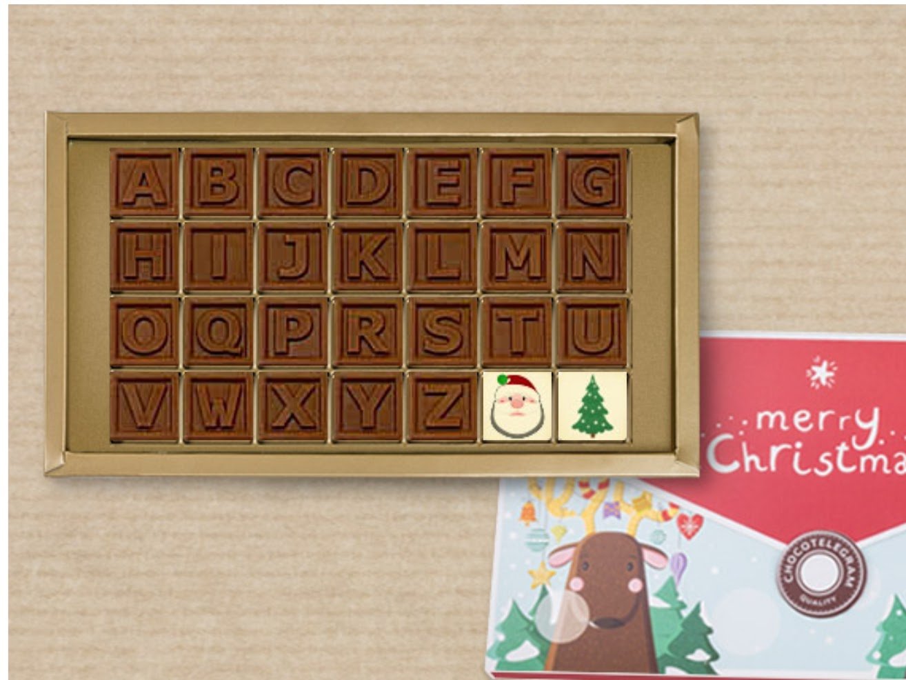 A Sweet and Personalized Gift for Saint Nicholas Day: The Chocolate Alphabet!