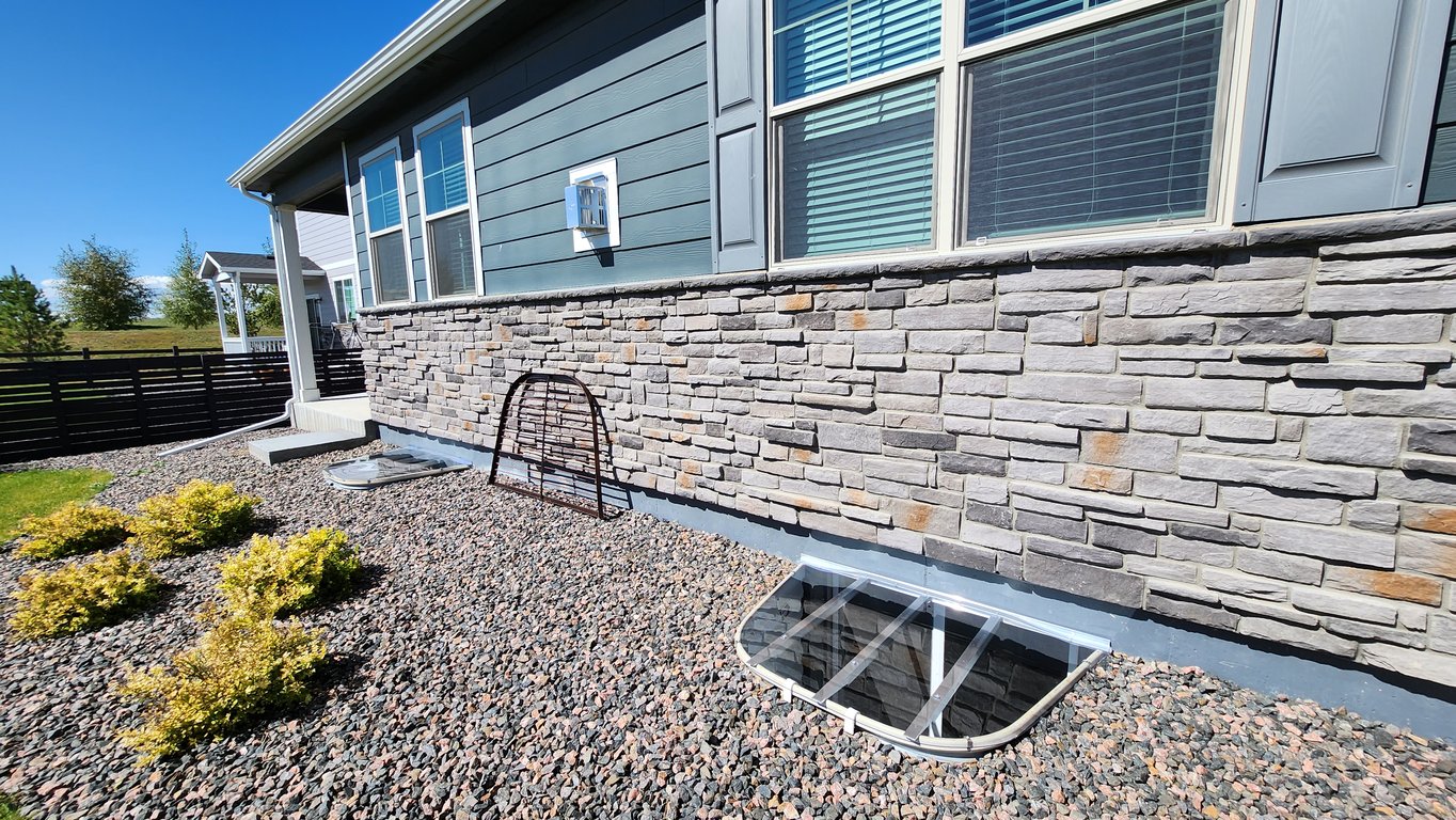 Clear polycarbonate window well cover combining strength and clarity in New Berlin Wisconsin