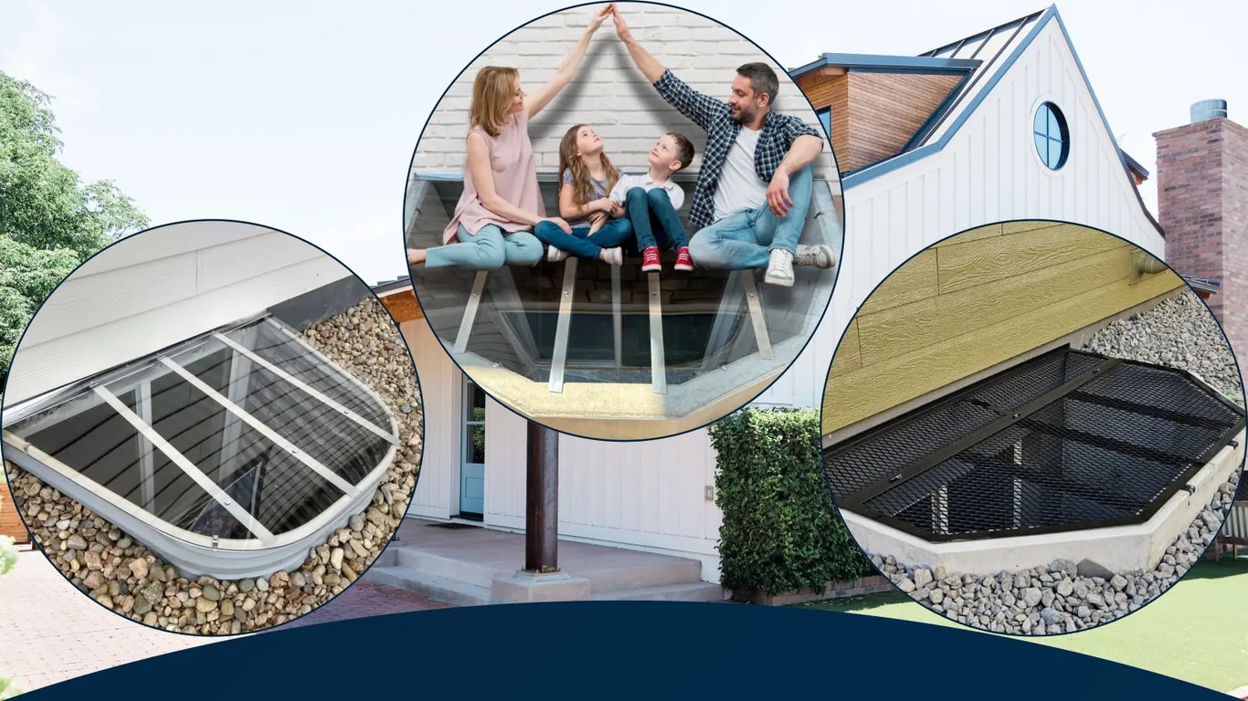 Polycarbonate vs metal window well cover comparison in Widefield Colorado