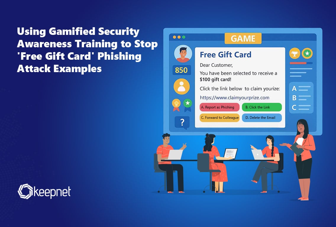 Stop Gift Card Phishing with Gamified Security Awareness Training