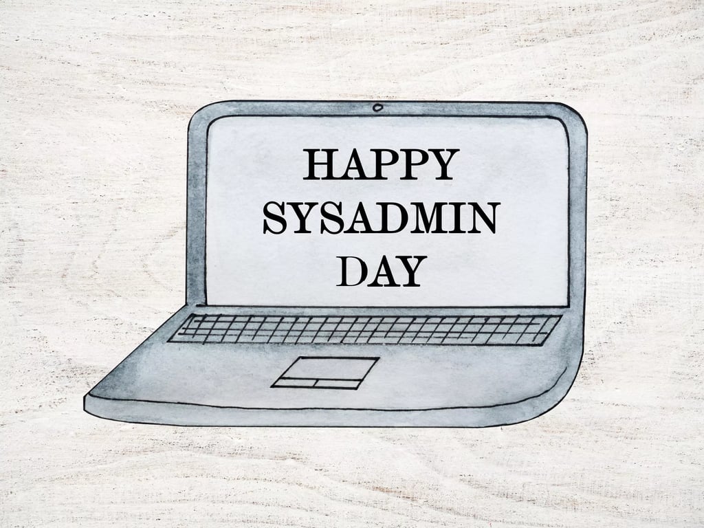 How to Celebrate SysAdmin Day!