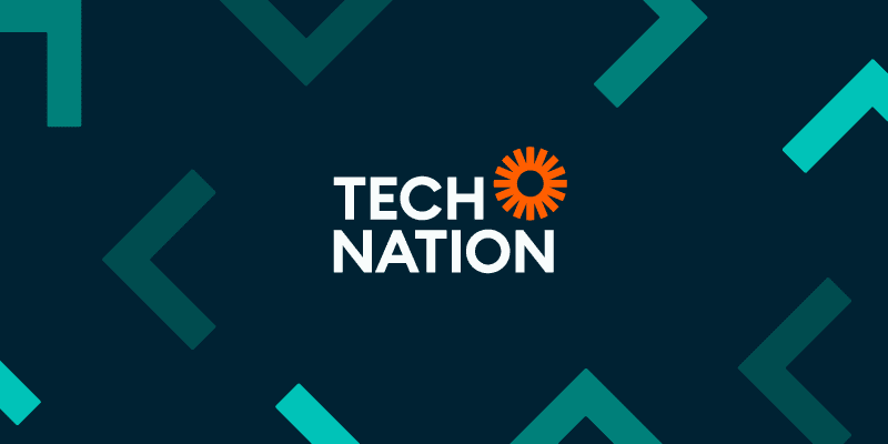 Tech Nation Logo With background