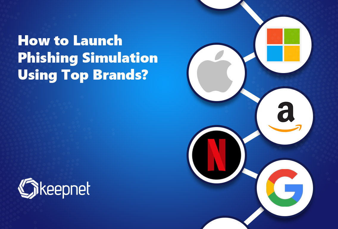 How to launch phishing simulation using top brands?