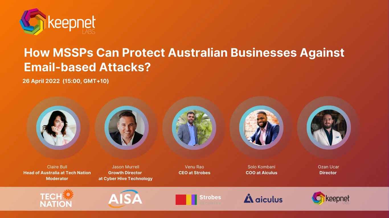 How MSSPs Can Protect Australian Businesses Against Email-based Attacks? Event