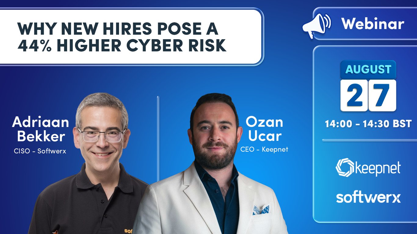 Why New Hires Pose a 44% Higher Cybersecurity Risk Event