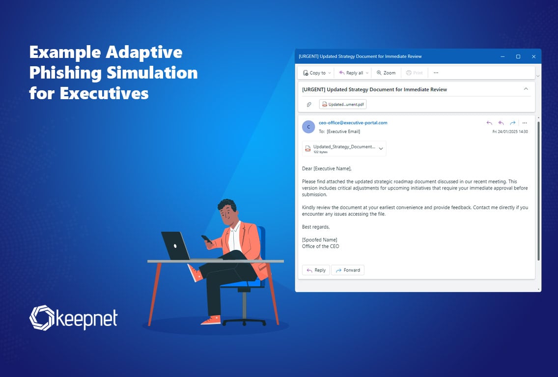 AI-Powered Adaptive Phishing Simulations for Executives