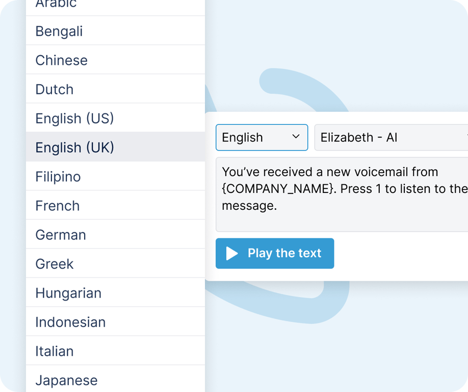 Multilingual Support