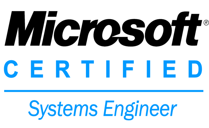 microsoft certified systems engineer