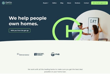 GetGo Home Loans homepage