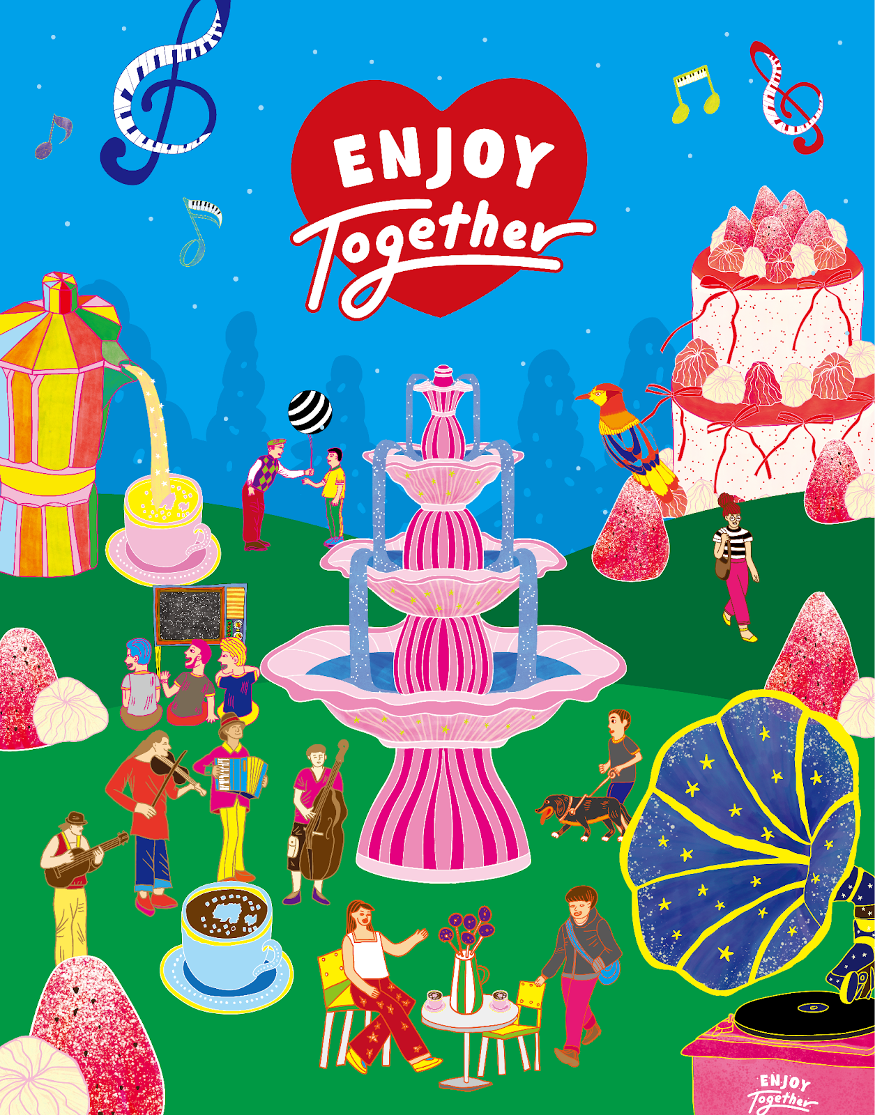 키뮤스튜디오, 아이파크몰 두번째 시즌 브랜딩 포스터