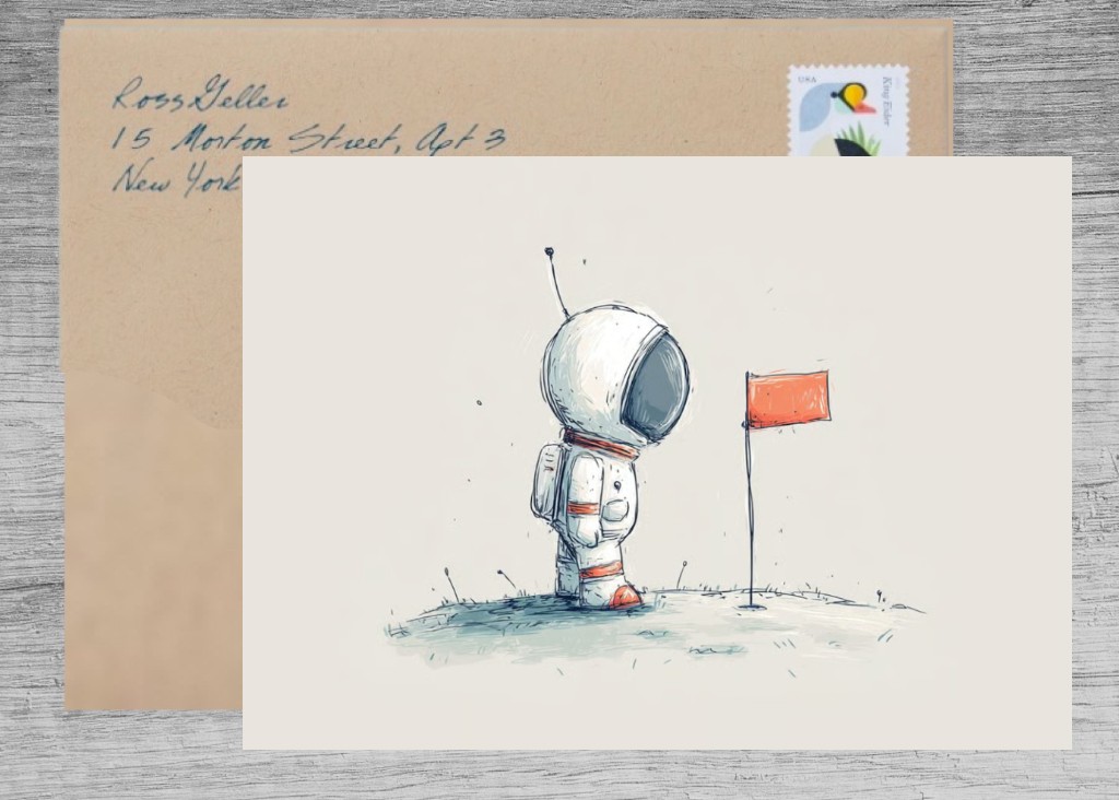 Love Beyond the Cosmos: A Greeting Card for Your Special Someone