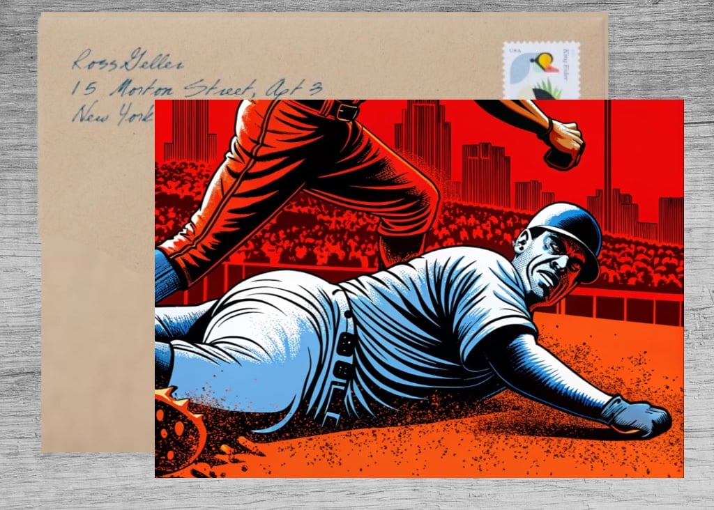 Way To Score - Slide into home base - Sport Collection, Baseball