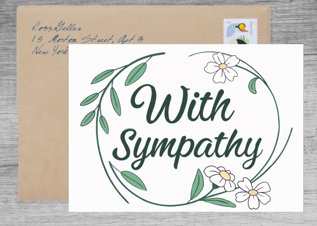 With Sympathy for Your Loss