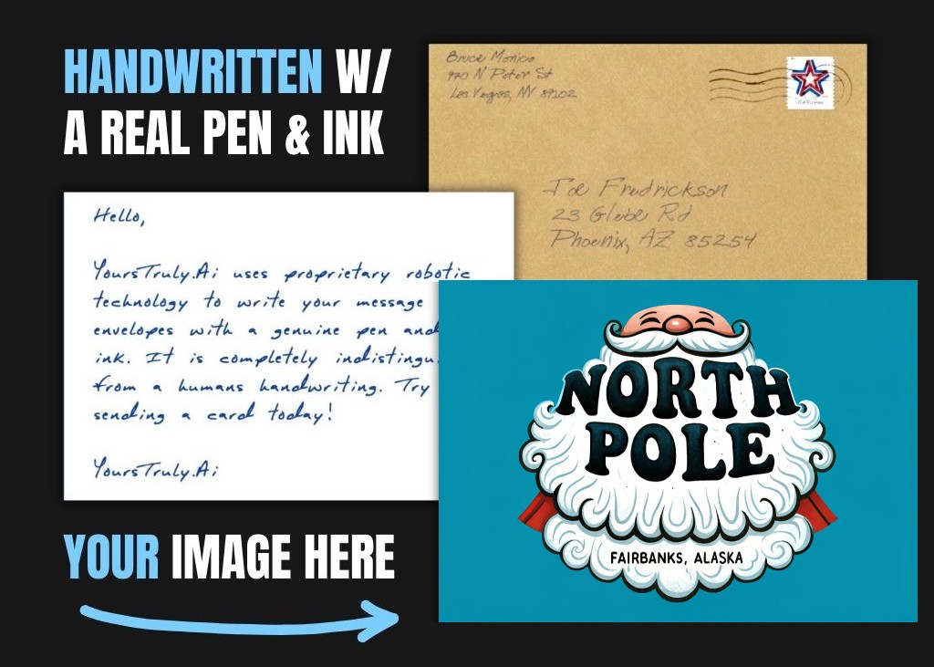 A Jolly Hello from the North Pole! Fairbanks Alaska