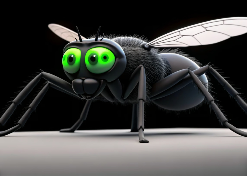 Wings of Love: A Modern Art Greeting Card