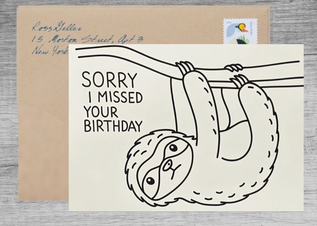 Slowly But Surely, Wishing You a Happy Birthday