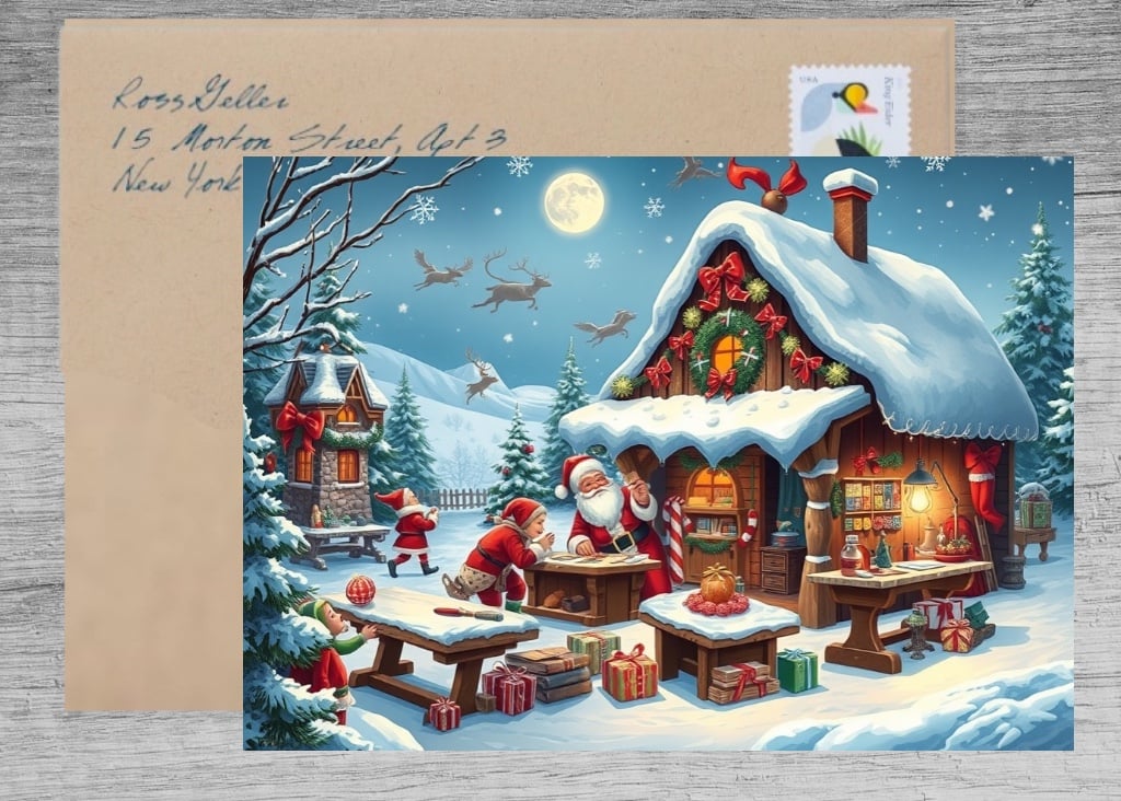 Wishing You a Jolly Christmas from the North Pole