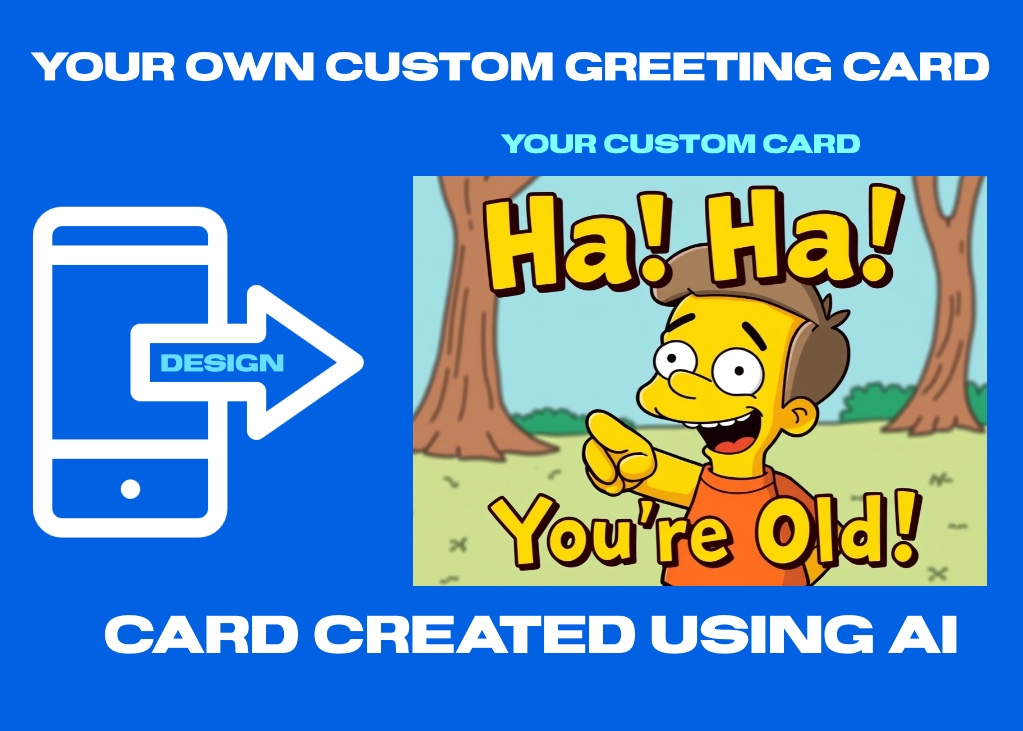 Your So Old It's Funny Birthday Card!