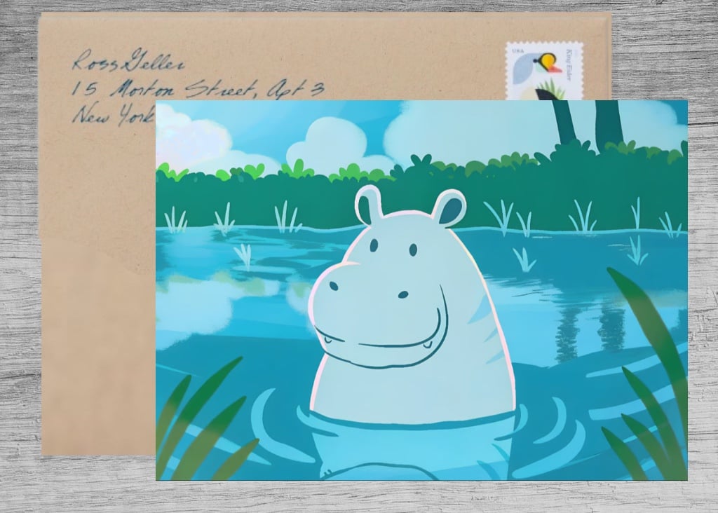 Hippo Some Good Vibes on Your Special Day!
