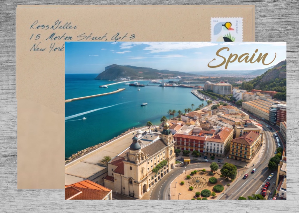 Wishing The Best From Magical Cartagena Spain
