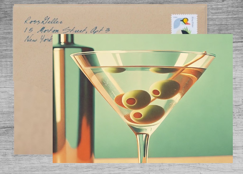Cheers to Good Times with You, Let's Shake Things Up with a Martini!