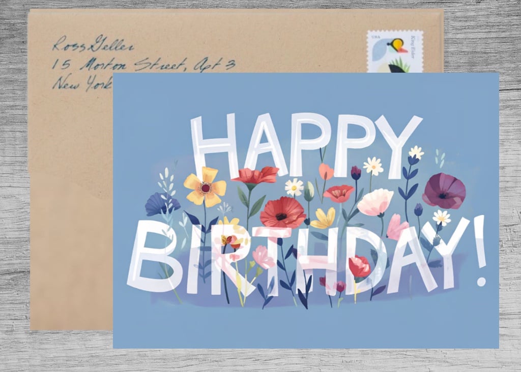 Blooming Wishes on Your Birthday