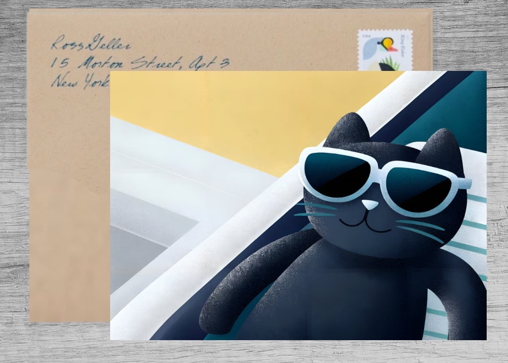 Cool Cat's Beach Day