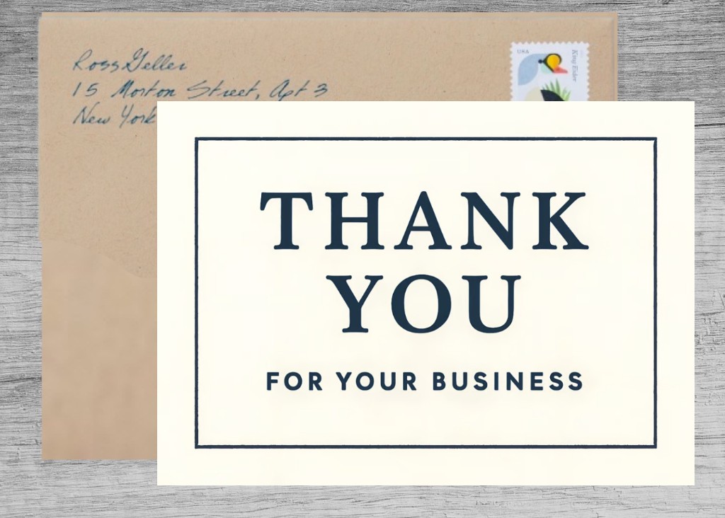 Appreciation for Your Business