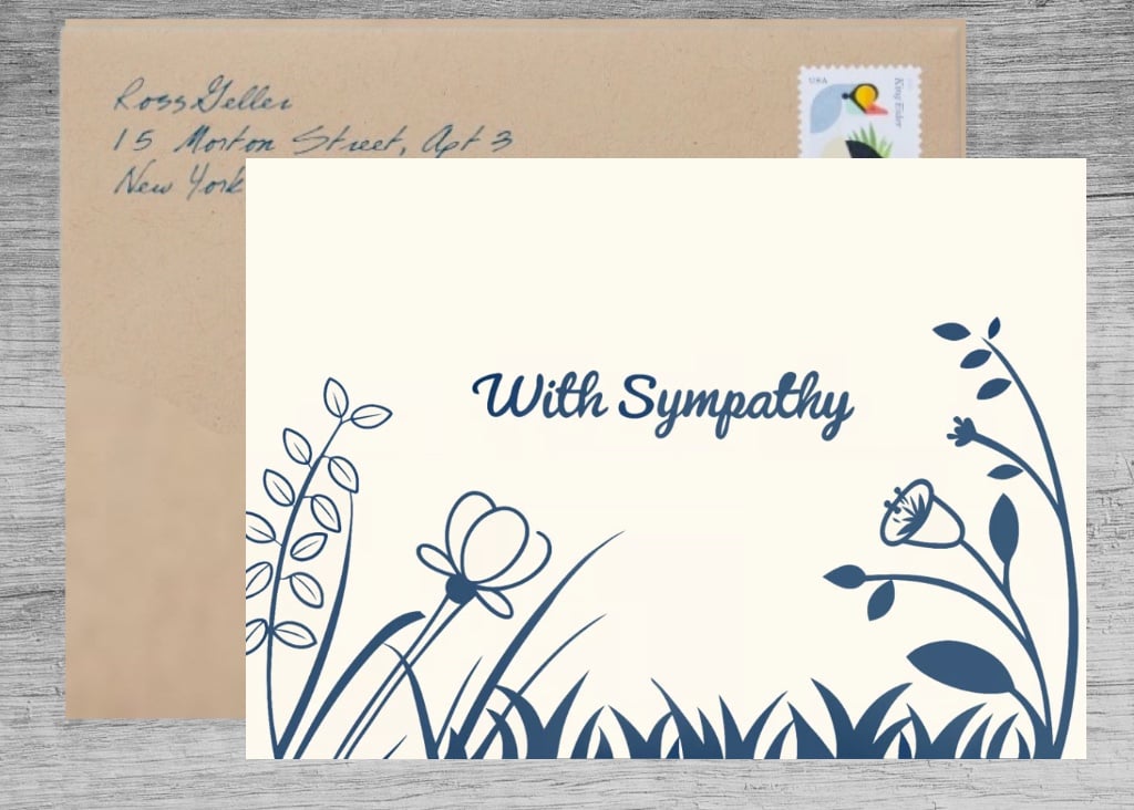 With Deepest Condolences