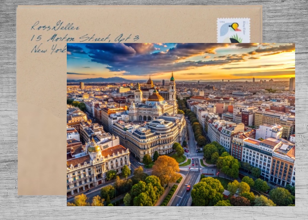 Charm of Madrid, Spain