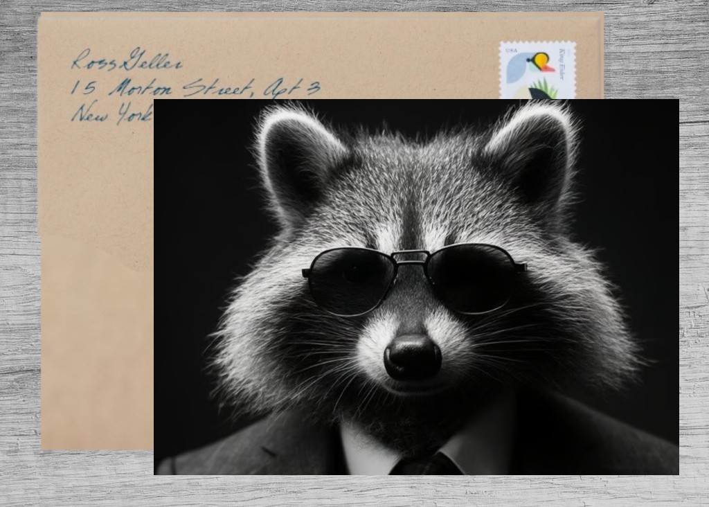 Wishing You a Wildly Wonderful Birthday from Your Favorite Cool Raccoon!