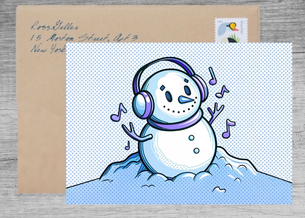 Rockin' Snowman Wishes