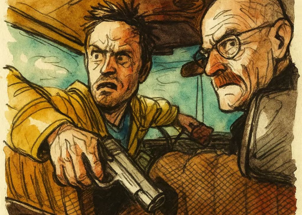 Breaking Bad: The Ultimate TV Show Tribute Greeting Card