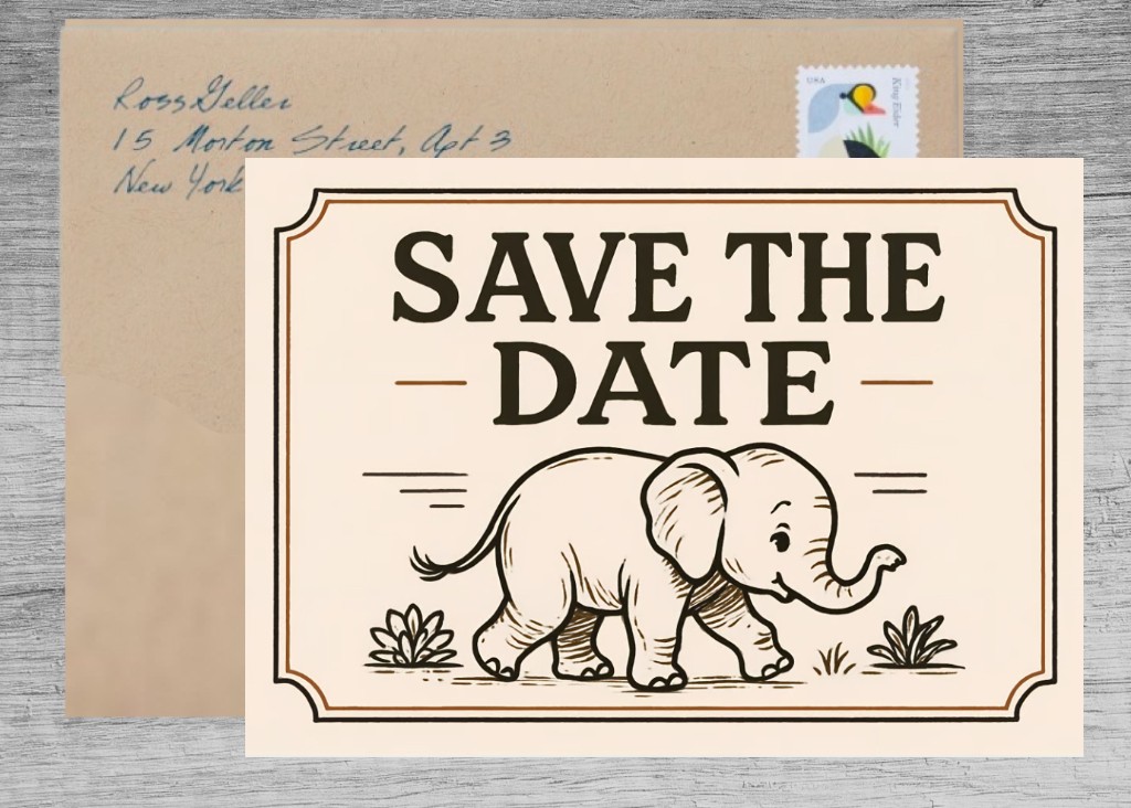 Kids Birthday, Small Elephant